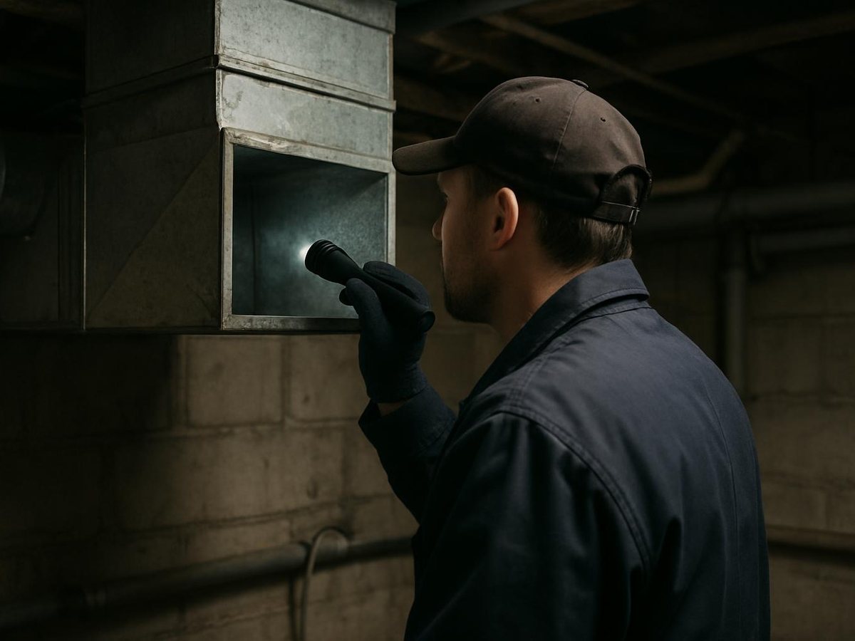 Bright Heightside Air Duct Services work in Houston